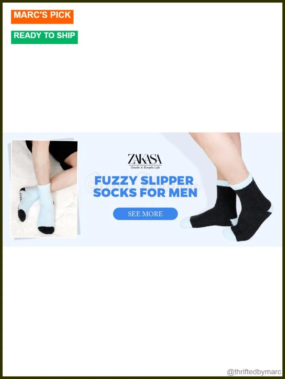 Fuzzy Socks with Grips Winter Thick Slipper Socks 5 Pairs